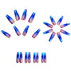 12 Sizes-24 Pcs Press On Nails Y834