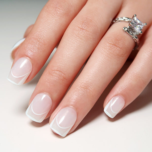 12 Sizes-24 Pcs Press On Nails JP2485