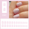 12 Sizes-24 Pcs Press On Nails C997