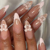 12 Sizes-24 Pcs Press On Nails JP3602