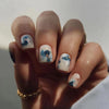 12 Sizes-24 Pcs Press On Nails W1473