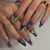 12 Sizes-24 Pcs Press On Nails JP3515