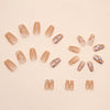 12 Sizes-24 Pcs Press On Nails Z528