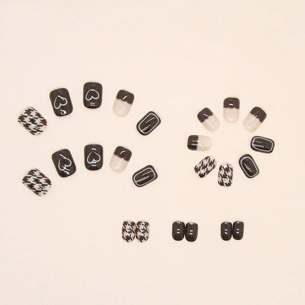 12 Sizes-24 Pcs Press On Nails R699