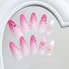 12 Sizes-24 Pcs Press On Nails Z1109