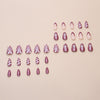 30 Pcs Press On Nails W1838