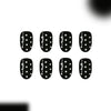 12 Sizes-24 Pcs Press On Nails C1941