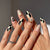 12 Sizes-24 Pcs Press On Nails W1425