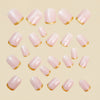 12 Sizes-24 Pcs Press On Nails Y1390