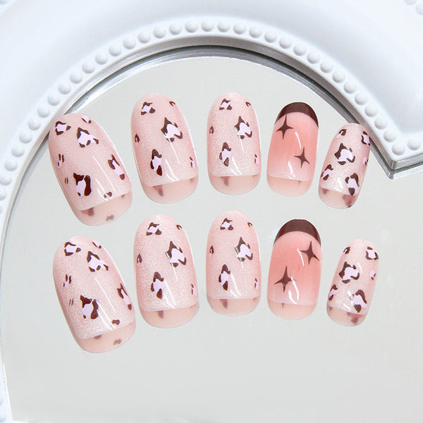 12 Sizes-24 Pcs Press On Nails MY133