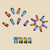12 Sizes-24 Pcs Press On Nails y1038-24