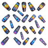 12 Sizes-24 Pcs Press On Nails Y1029