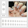12 Sizes-24 Pcs Press On Nails R767