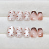 12 Sizes-24 Pcs Press On Nails MY109