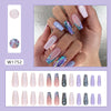 12 Sizes-24 Pcs Press On Nails W1752