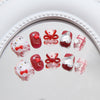 12 Sizes-24 PcsPress On Nails K032