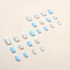 12 Sizes-24 Pcs Press On Nails W300