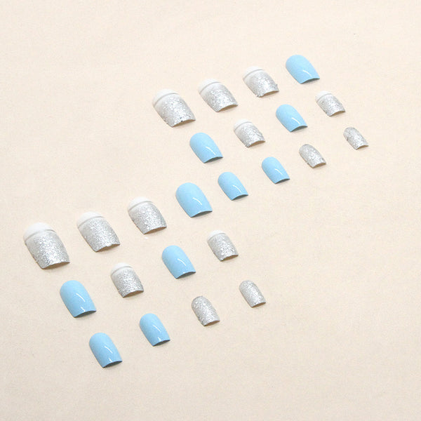 12 Sizes-24 Pcs Press On Nails W300
