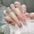 12 Sizes-24 Pcs Press On Nails Z654