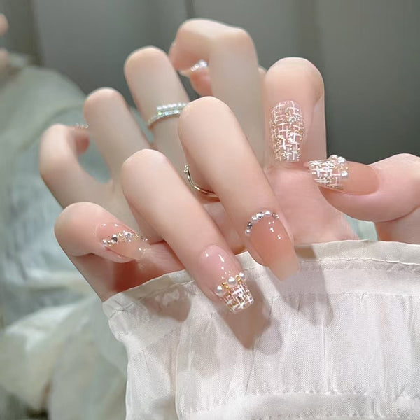 12 Sizes-24 Pcs Press On Nails Z654