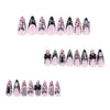 12 Sizes-24 Pcs Press On Nails JP3611