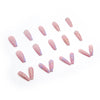 12 Sizes-24 Pcs Press On Nails Z418