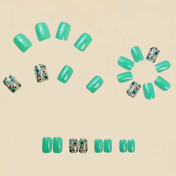 12 Sizes-24 Pcs Press On Nails Y746