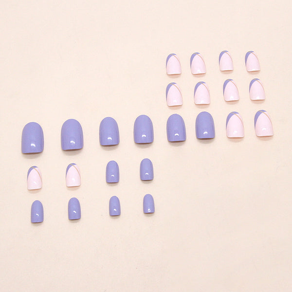 12 Sizes-24 Pcs Press On Nails W1939