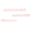 12 Sizes-24 Pcs Press On Nails JP2556