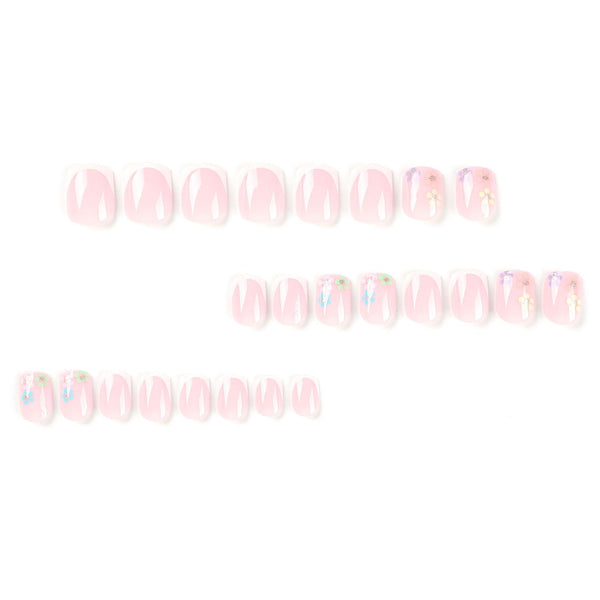 12 Sizes-24 Pcs Press On Nails JP2556