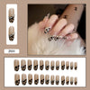 12 Sizes-24 Pcs Press On Nails Z001