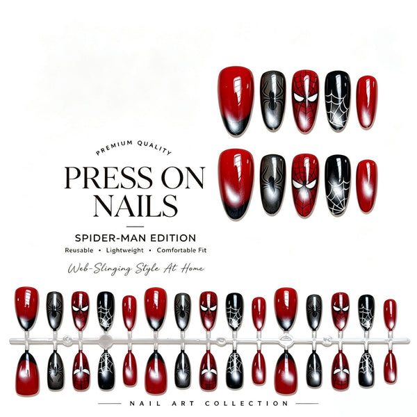 15 Sizes-30 Pcs Press On Nails 1527