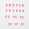 12 Sizes-24 Pcs Press On Nails R333