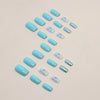 12 Sizes-24 Pcs Press On Nails W542