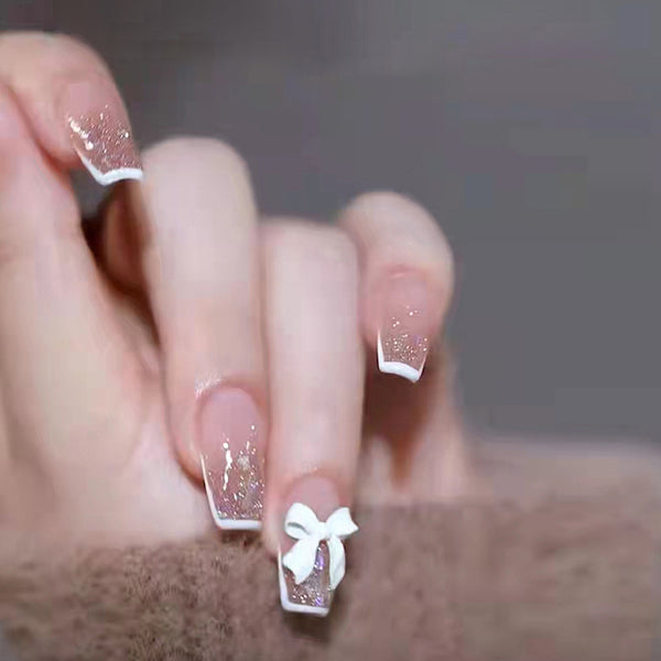 12 Sizes-24 Pcs Press On Nails Z238