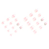 12 Sizes-24 Pcs Press On Nails JP1464