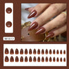 12 Sizes-24 Pcs Press On Nails W1613