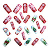 12 Sizes-24 Pcs Press On Nails Y1224