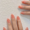 12 Sizes-24 Pcs Press On Nails R957