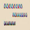 12 Sizes-24 Pcs Press On Nails Y1513