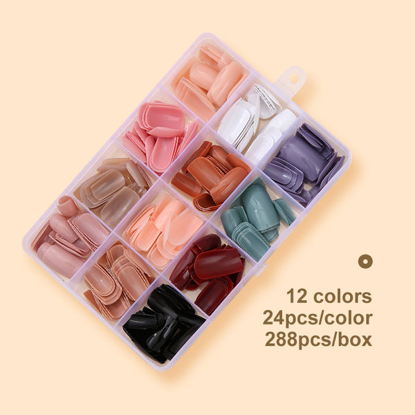288 Pcs Press On Nails A005