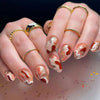 12 Sizes-24 Pcs Press On Nails W895