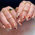 12 Sizes-24 Pcs Press On Nails W895