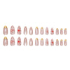 12 Sizes-24 Pcs Press On Nails Z976