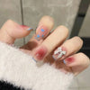 12 Sizes-24 Pcs Press On Nails Z200