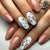 12 Sizes-24 Pcs Press On Nails W1832