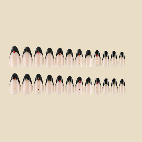 12 Sizes-24 Pcs Press On Nails y2095-z-24
