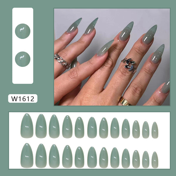 12 Sizes-24 Pcs Press On Nails W1612