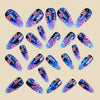 12 Sizes-24 Pcs Press On Nails Y1280