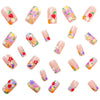 12 Sizes-24 Pcs Press On Nails Y655